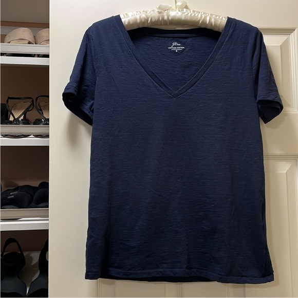J. Crew Navy Tee - Picture 3 of 5